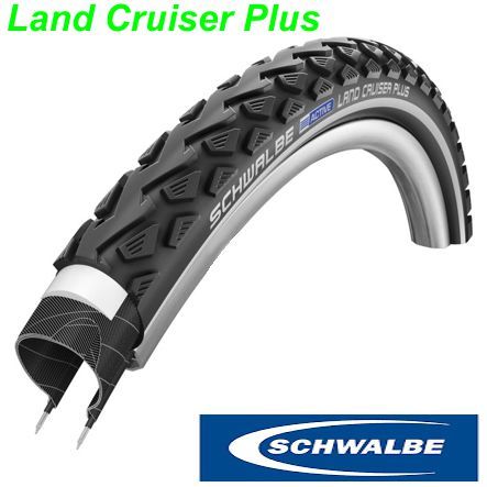Schwalbe Pneu Land Cruiser Plus 28x2.15 55-622 HS450 Punct. Guard sw-Ref. TSkin E-25km/h